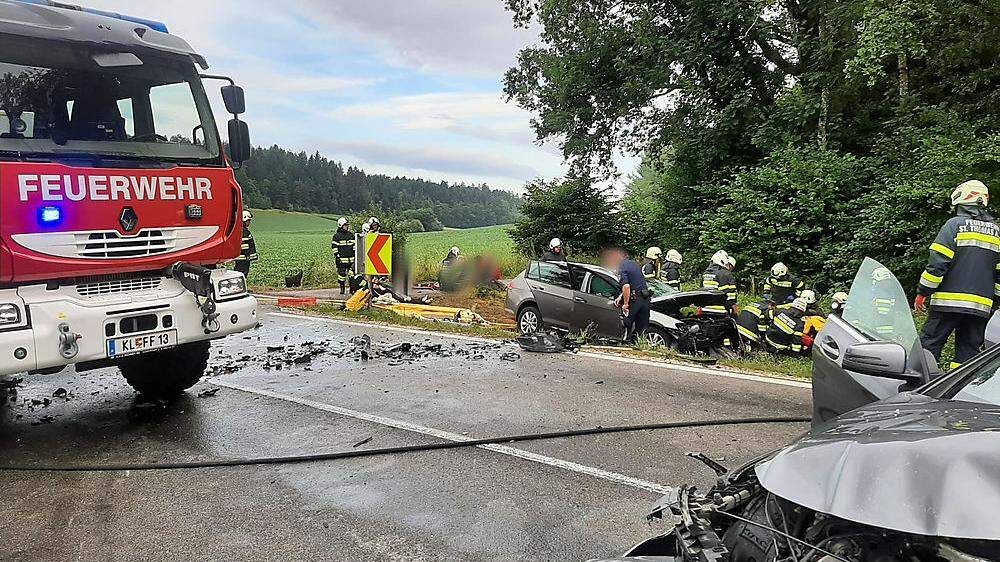 Schwerer Unfall in Gundersdorf