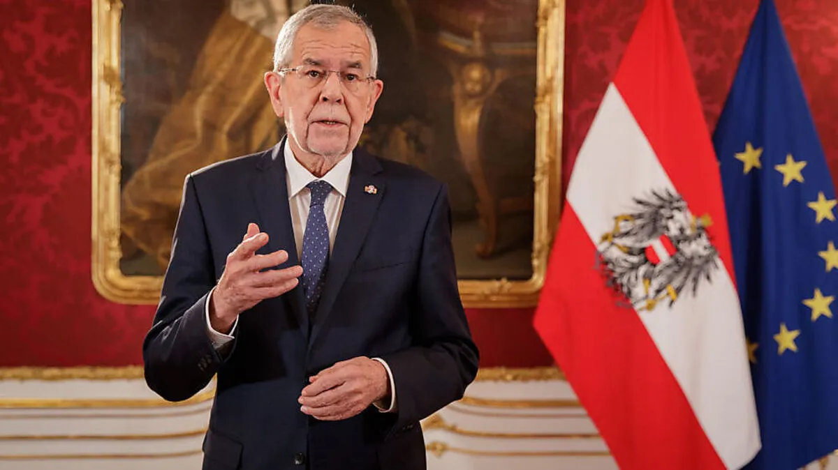 Bundespräsident Alexander Van der Bellen.