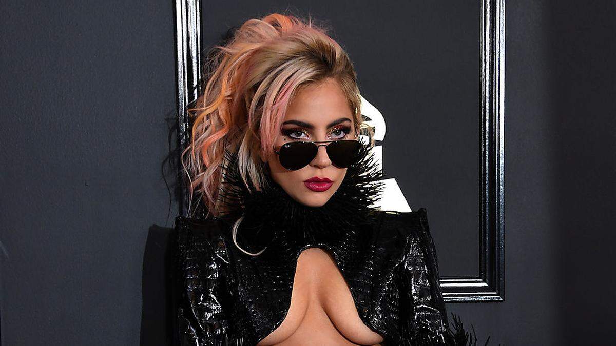 Lady Gaga bei den Grammys im Februar