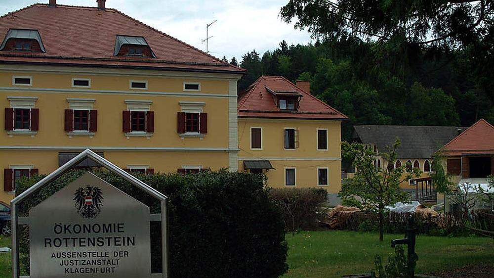 Die Außenstelle der Justizanstalt in Rottenstein