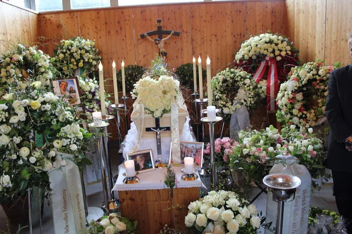 Aufbahrung in der Kapelle in Pürgg