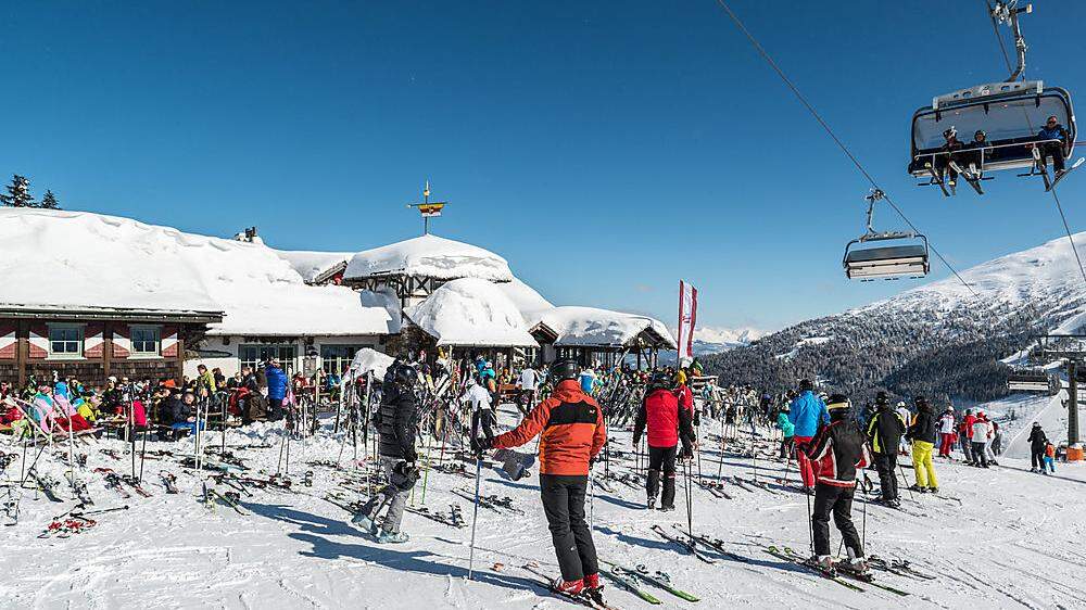 Naturschnee, Ferien und Kaiserwetter – dieser Mix lockt die Skifahrer auf den Katschberg