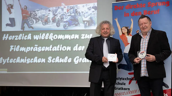 Direktor Walter Krammer, Filmemacher Erwin Weingrill