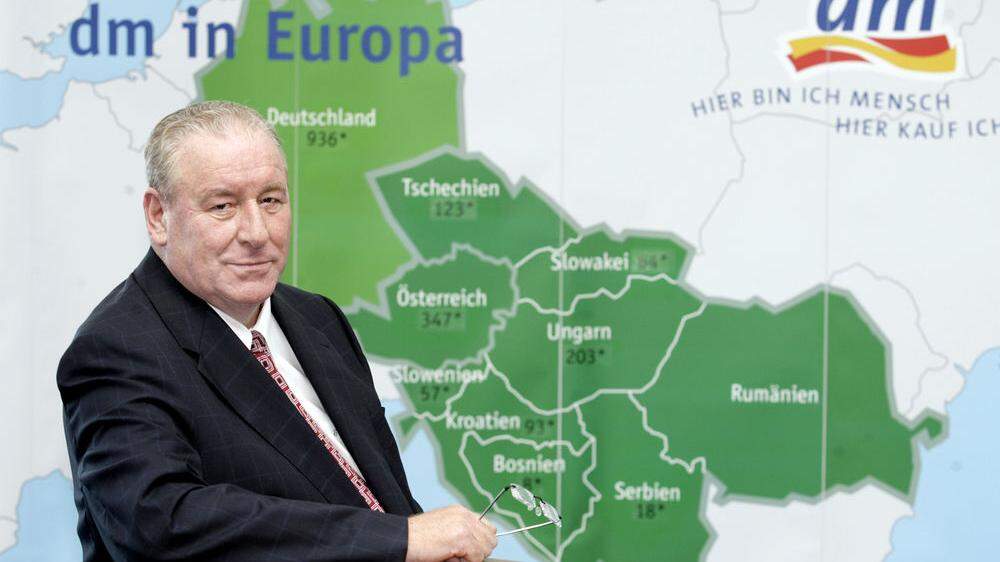 Günter Bauer expandierte mit dm in Südosteuropa