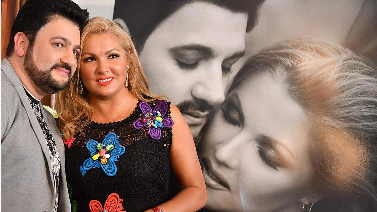 Yusif Eyvazov an der Seite seiner Frau Anna Netrebko