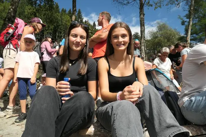 Liah und Chiara aus Lienz: „Wir waren immer schon beim Dolomitenmann zuschauen“