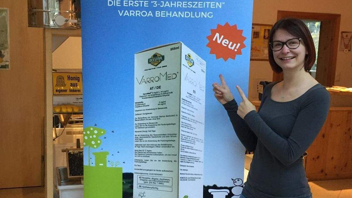 Stefanie Tembl betreibt ihren Osttiroler Bienenladen jetzt online 