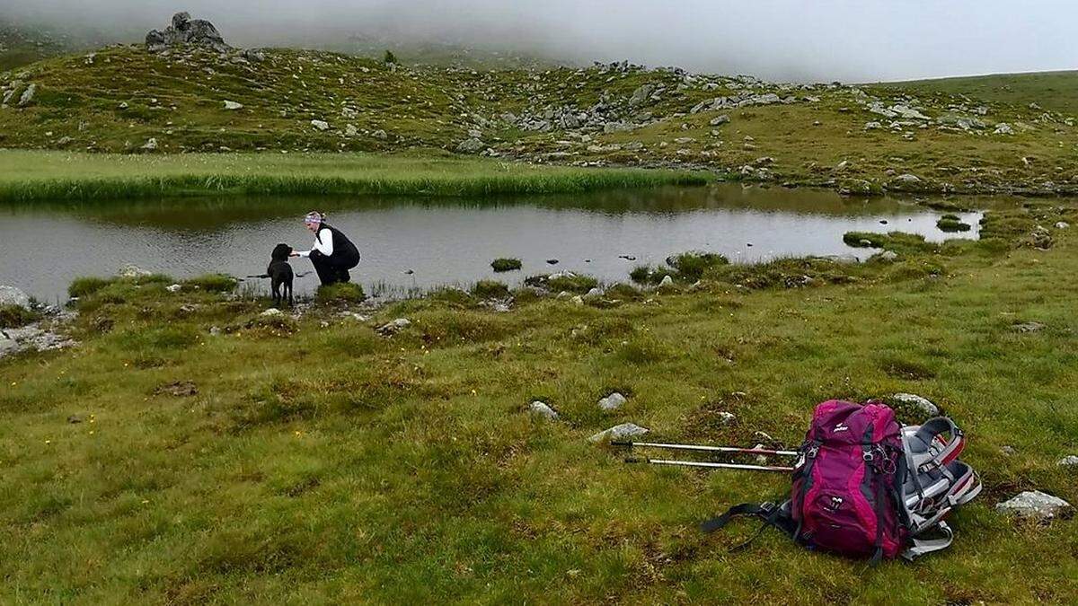 Wolken lösen sich im Laufe des Tages auf