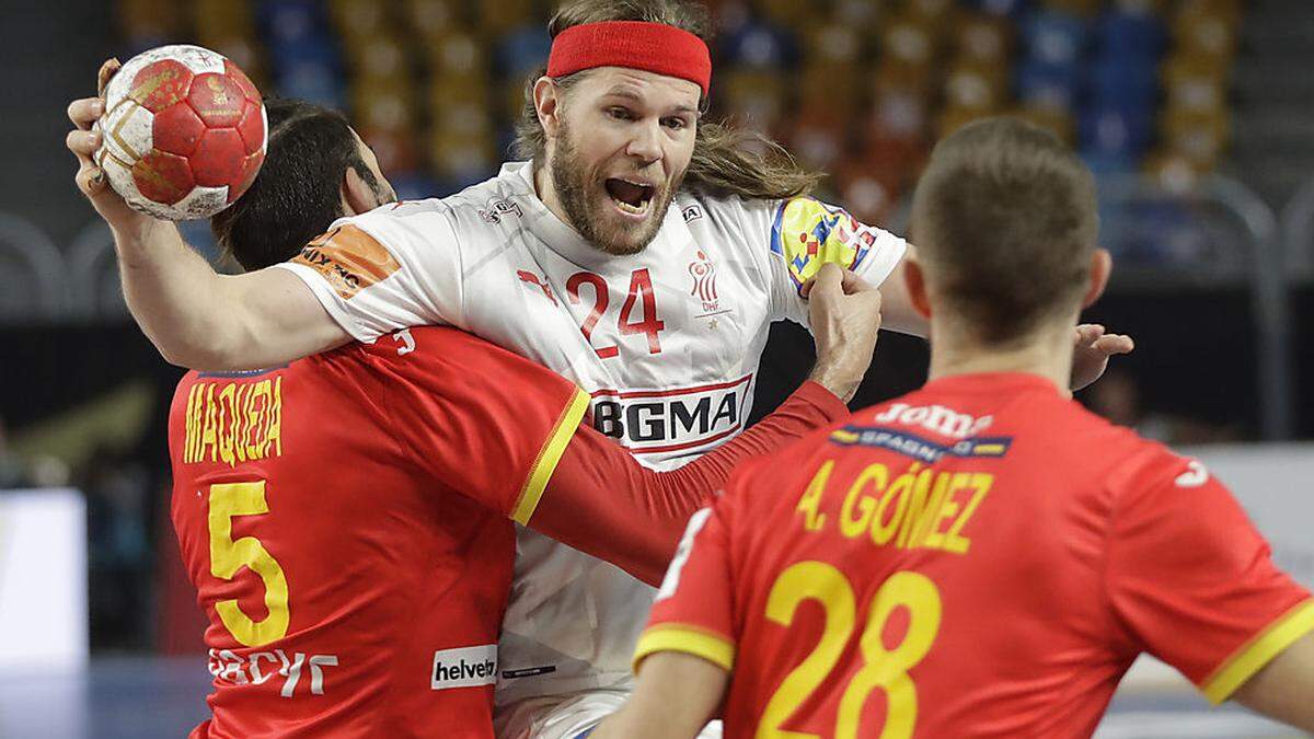 Mikkel Hansen bezwang mit Dänemark Spanien mit 35:33