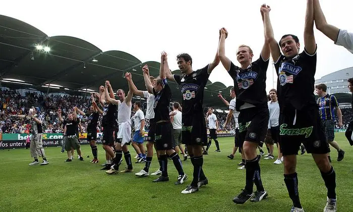 Sonnleitner besiegte Salzburg mit Sturm am 21. Mai 2009.