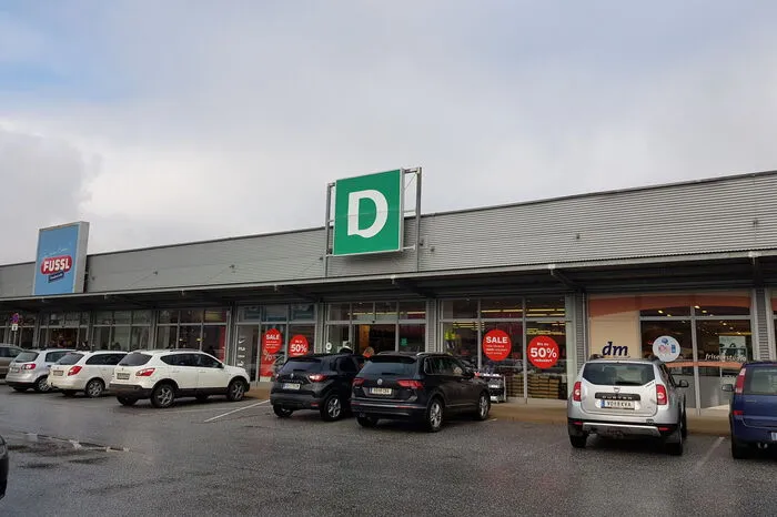 Auch in der Einkaufswelt "Shopping Rosental"...