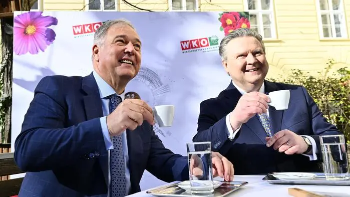 Enge Bande: Walter Ruck (l.) und Wien Bürgermeister Michael Ludwig (SPÖ)