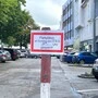 Ein Parkplatz 
