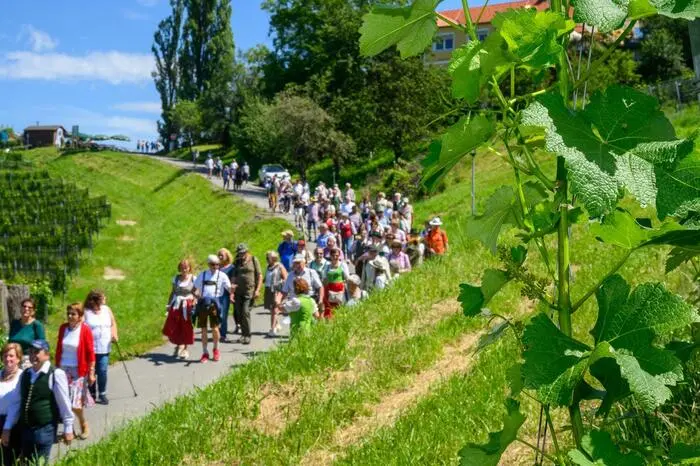 Die „Steirische Roas“ gastierte zum ersten Mal in der südsteirischen Weinbaugemeinde und bot jede Menge Unterhaltung und Kulinarik.