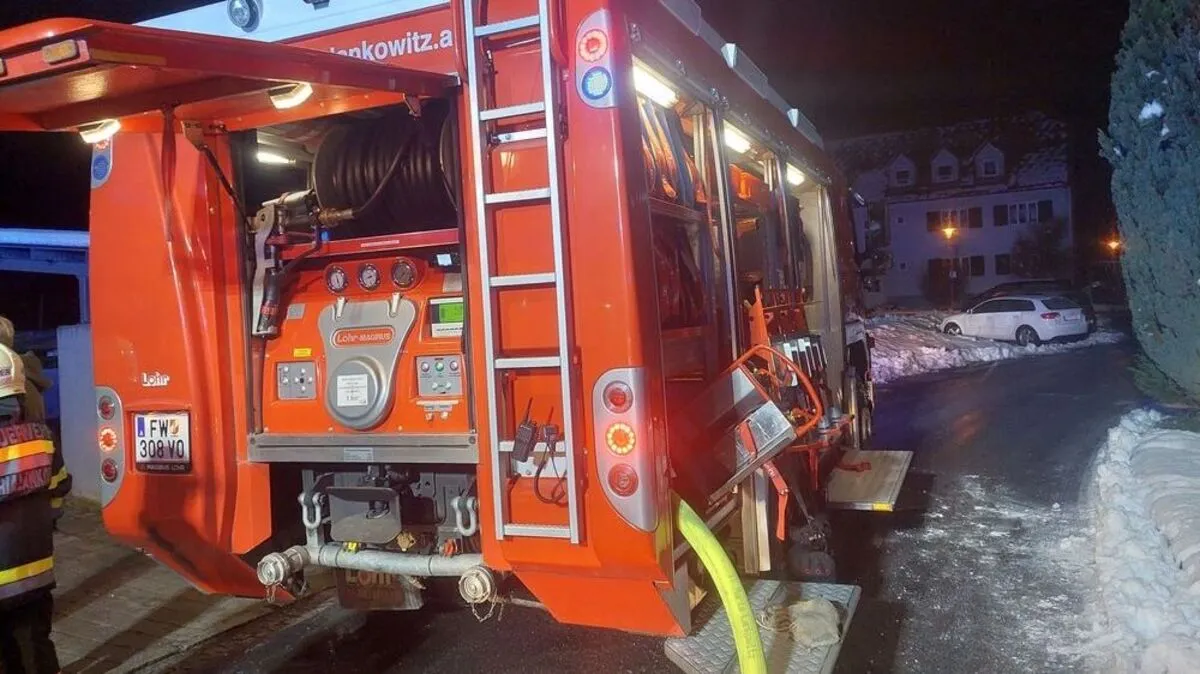 Insgesamt waren 41 Freiwillige der Feuerwehren Köflach und Maria Lankwitz am Einsatzort