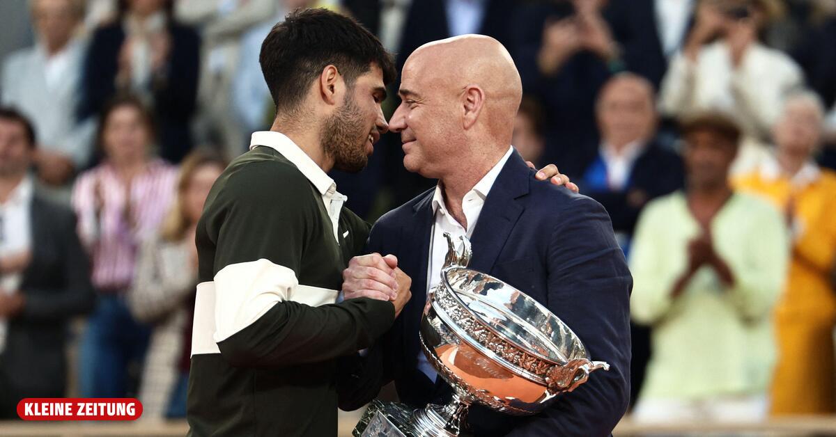 Wenn Andre Agassis falsche Haare einen wunderschönen Slam -Titel kostet