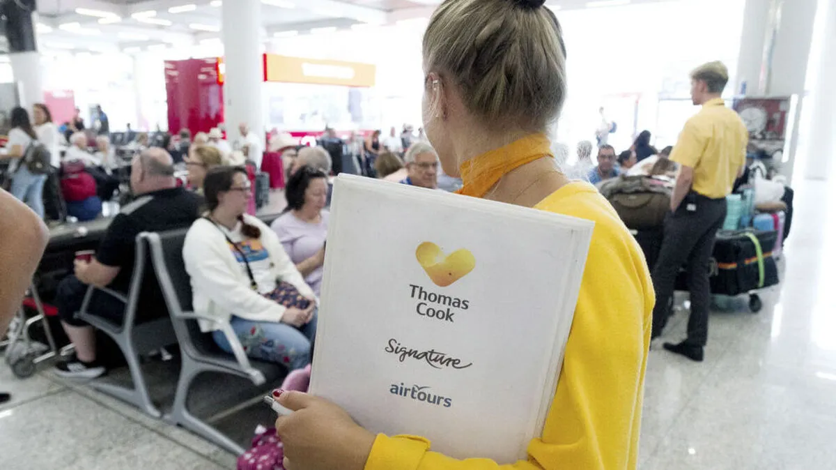 Es heißt Warten auf den Heimflug 