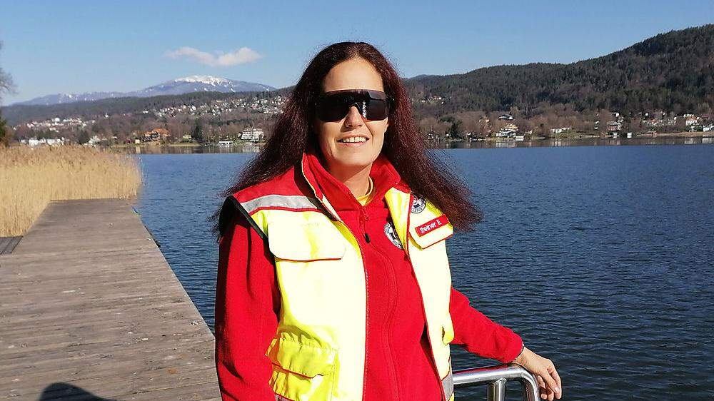 Für Esther Steiner ist ihre Tätigkeit bei der Österreichischen Wasserrettung eine Berufung