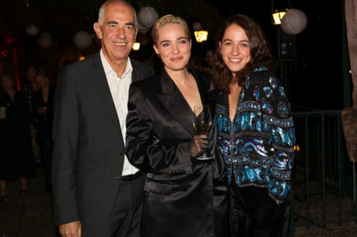 Buhlschaft Altenberger mit Schwester Judith und Vater Walter Altenberger.