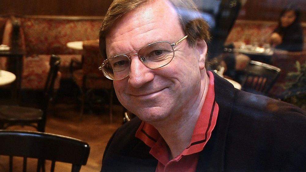 Autor Robert Sedlaczek auf einer Aufnahme aus dem Jahr 2008