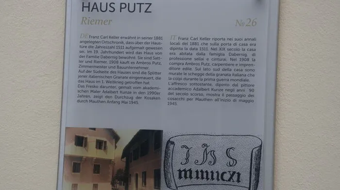 Auszug aus dem Mauthener Spaziergang. Klicken Sie sich durch.