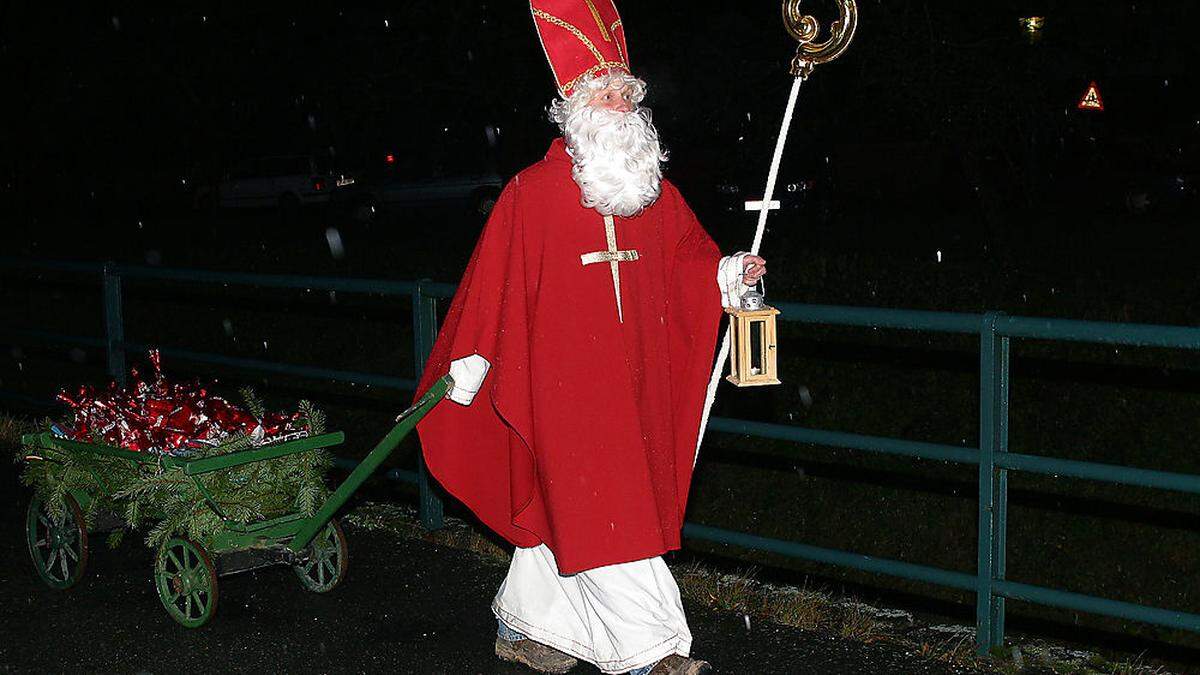 Ob der Nikolaus ins Haus kommen darf?