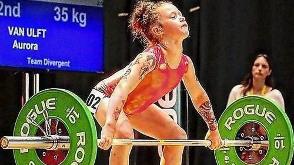 Rory van Ulft gilt als stärkstes Mädchen der Welt