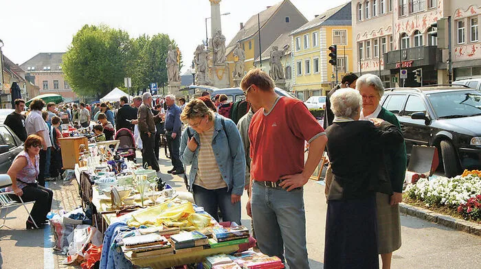 Allerhand zum Schauen gibt’s beim Riesen-Flohmarkt in Voitsberg