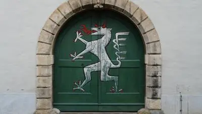 steiermark sujet, landeswappen, steirischer panther, steiermark logo,