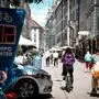 In der Schmiedgasse sind Konflikte zwischen Radlern und Fußgängern beinahe an der Tagesordnung
