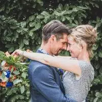 Frisch vermählt: die St. Andräer Kirstin Wiedl und Marco Woschank