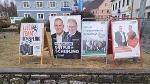 Vier Parteien kämpfen in Scheifling um Stimmen