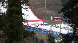 In Zagreb konnte witterungsbedingt nur ein Slalom ausgetragen werden