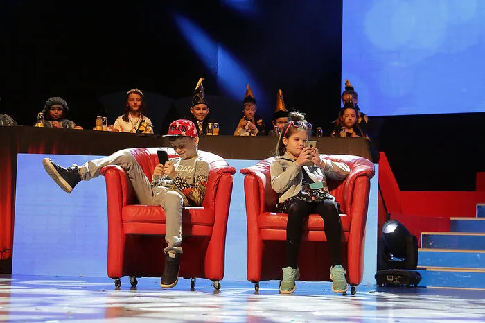 Die kleinen "Narren" zeigten ihr schauspielerisches Talent