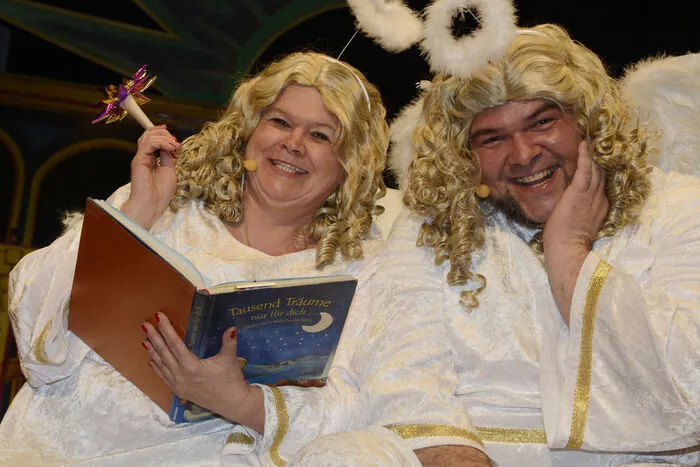 Fritzi und Armin Golobic beweisen in "Die (B)Engel" teuflisch guten Humor.