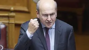 Griechenlands Finanzminister Kostis Hatzidakis hat die Staatsfinanzen fest im Griff