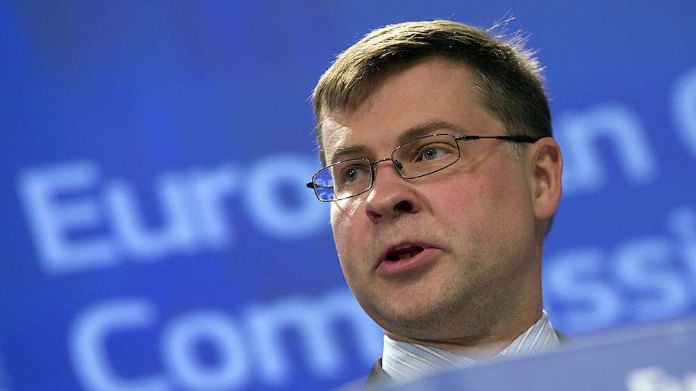 EU-Vizekommissionschef Valdis Dombrovskis