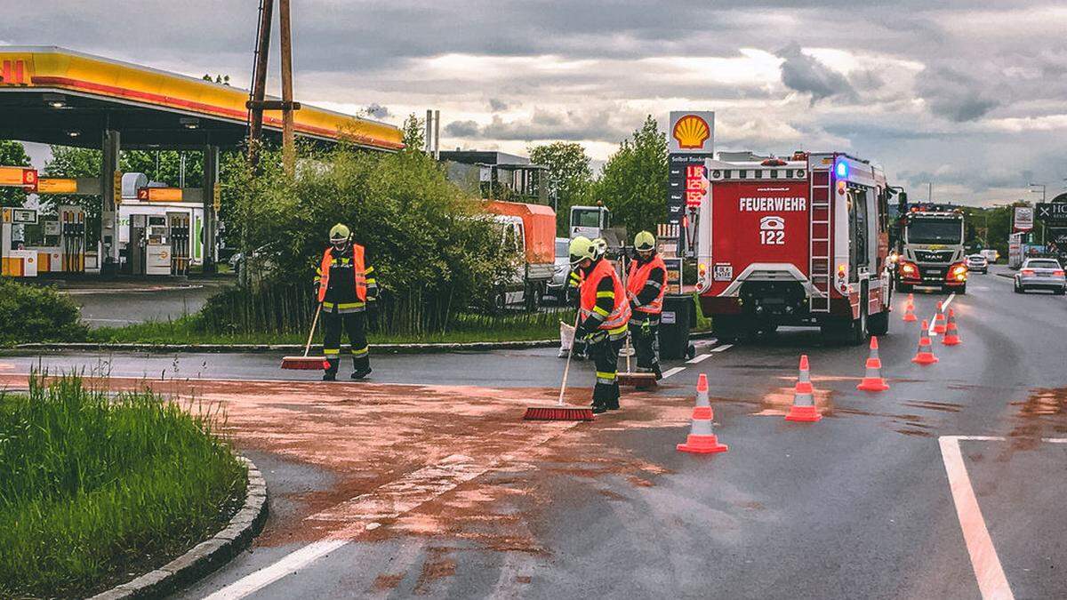 Feuerwehreinsatz in Lannach