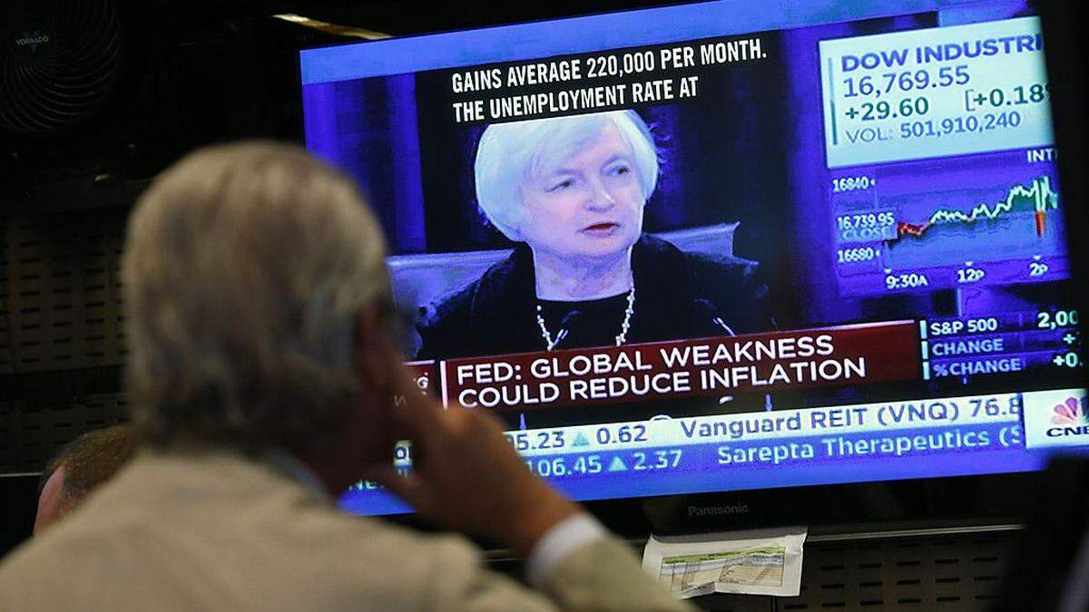 Viel Aufmerksamkeit für US-Notenbankchefin Janet Yellen