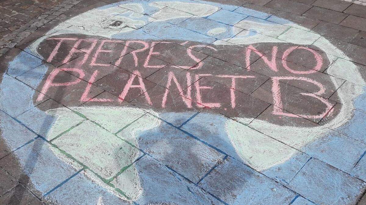 &quot;Es gibt keinen Planet B&quot;, so die Botschaft