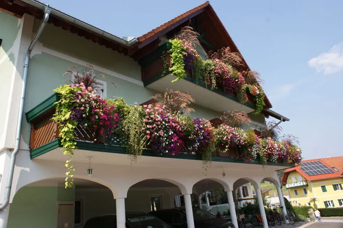 Fünf Floras für das Hotel-Garni**** Dreimäderlhaus, Gabriele Puchas, Unterlamm
