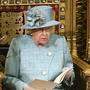Die Queen verlas die Regierungserklärung 	