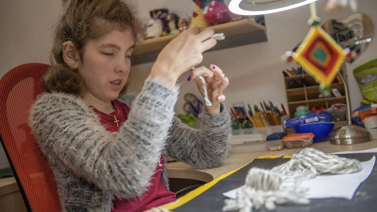 Melanie Jonach leidet seit ihrem zehnten Lebensjahr am Kearns-Sayre-Syndrom