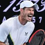 Andy Murray kämpfte sich in Runde drei.