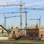 Hausbau im Neubaugebiet