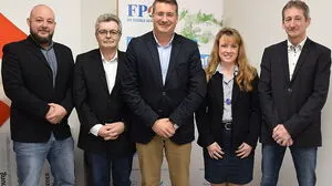 Joachim Jaindl, Michael Rath, Christian Schandor, Simone Großschädl und Christian Sopper