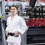 Judoka Christoph Gangl lernt bei EVG den Beruf des Mechatronikers