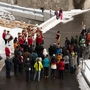 Die Trachtenkapelle Maria Luggau begleitete die feierliche Eröffnung der Brücke