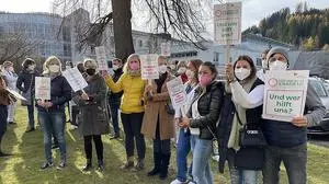 Wut und Verzweiflung der Pflegekräfte waren in Judenburg spürbar