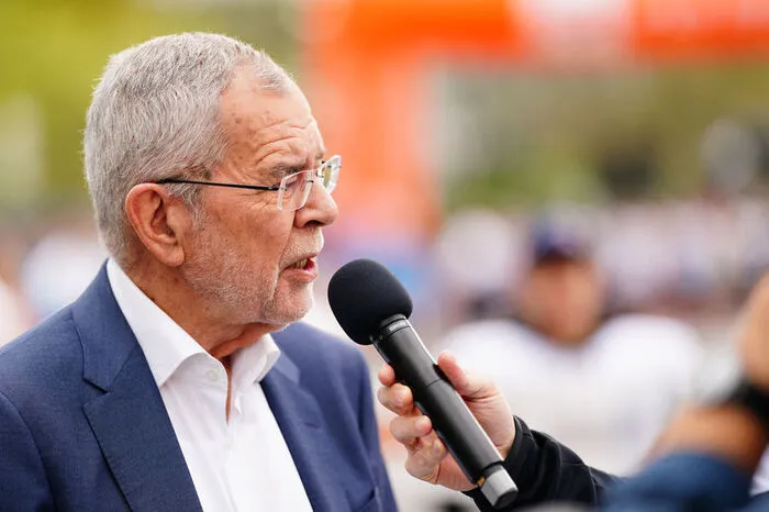 Bundespräsident Alexander Van der Bellen gab das Rennen frei